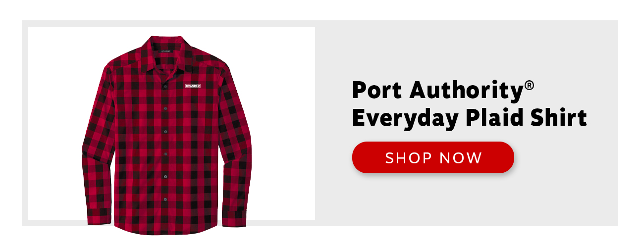 Port Authority Plaid Flannel Shirt